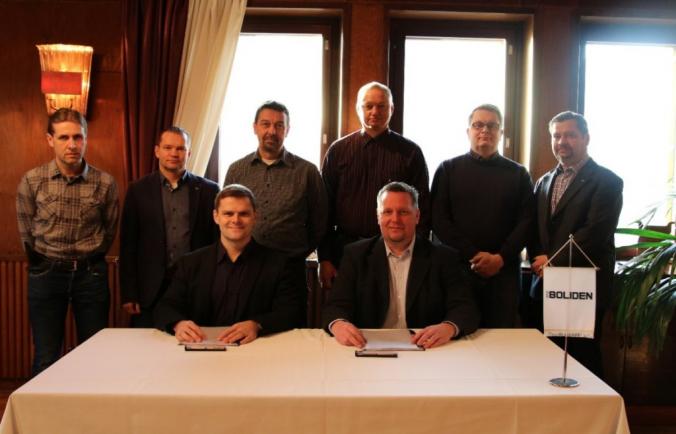Boliden ja Sataservice laajaan yhteistyöhön