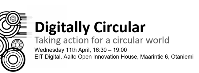 Kutsu tapahtumaan Digitally Circular – toimintaa kohti kiertotaloutta