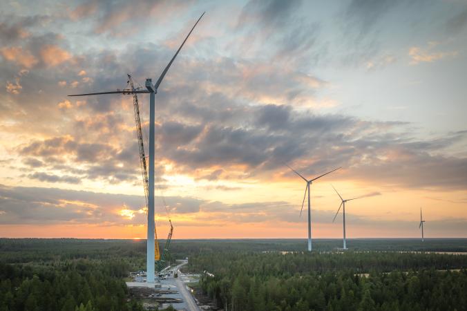 Siikajoen tuulipuiston valmistuminen nostaa Suomen Hyötytuulen suurimmaksi tuulivoimatuottajaksi Suomessa