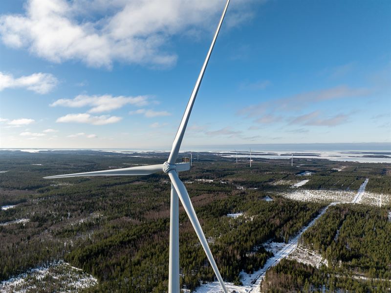 Suomen Kolmanneksi Suurin Tuulipuisto Vihittiin Käyttöön Pjelaxissa ...