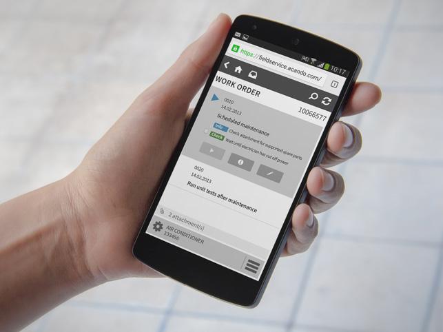 Acandon uusi mobiiliratkaisu tuo tehoa ja säästöjä huolto- ja kunnossapitoalalle