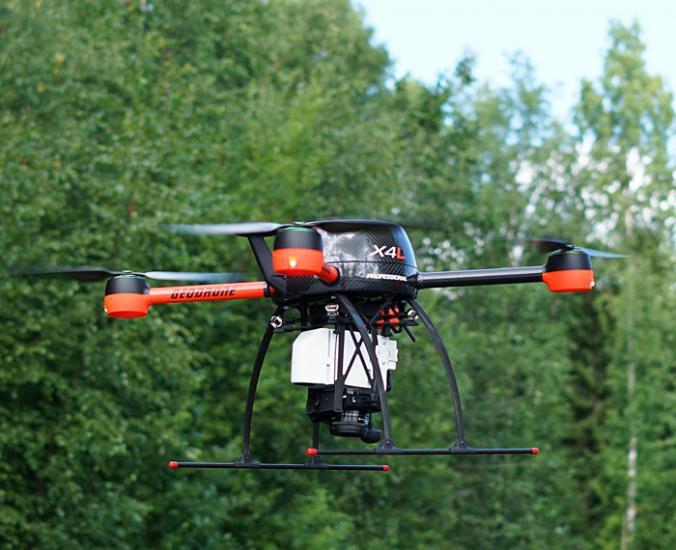 Dronesta apua metsäsuunnitteluun