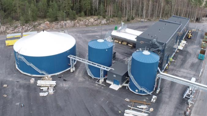 HSY uusi laitos jalostaa biojätteen lannoitteeksi pelloille