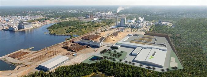 Metsä Group: Raumalle nousee maailman modernein saha