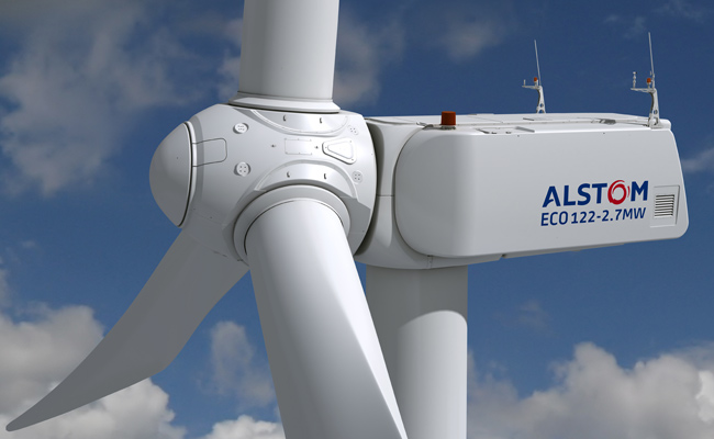 Alstom toimittaa yhdeksän ECO122 -tuuliturbiinia Vartinojan tuulipuistoon